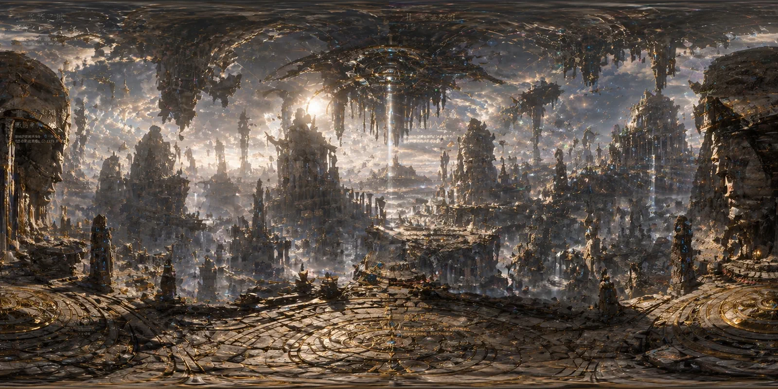 Ancient Relic Zone district scene